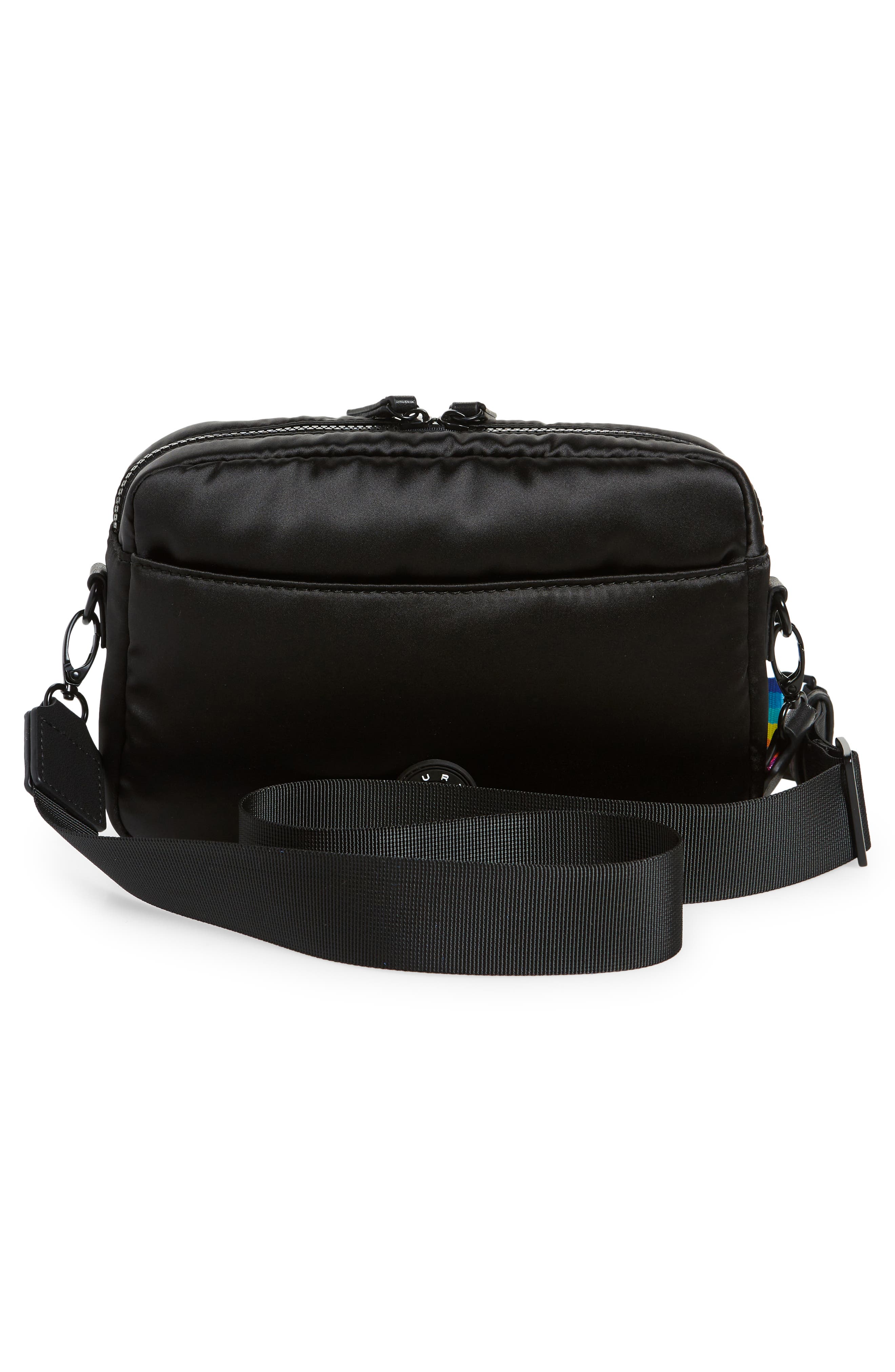 Kurt Geiger London Rainbow Crossbody Bag, Alternate, color, Black