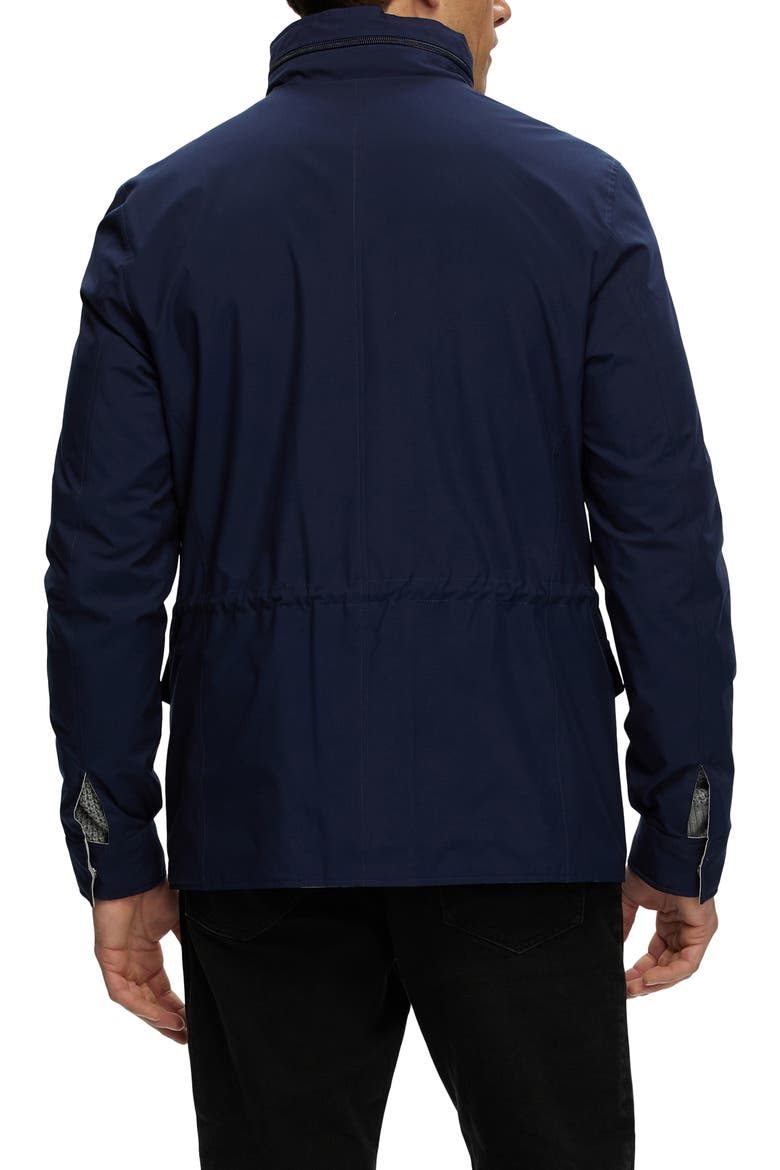 Lightweight Reversible Jacket, Alternate, color, NAVY/LIGHT BEIGE