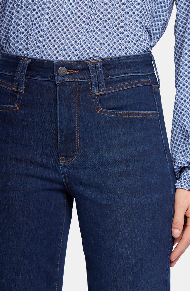 NYDJ High Waist Ankle Relaxed Straight Leg Jeans, Alternate, color, Palace