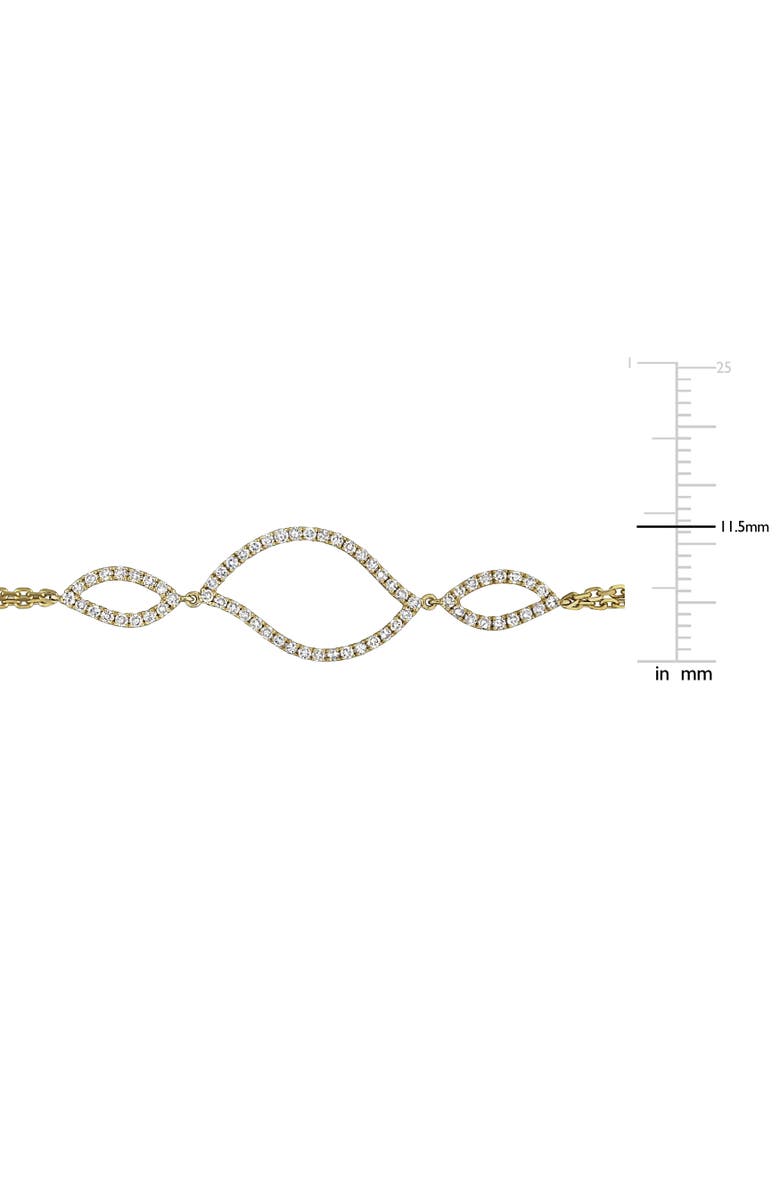 Julianna B. Diamond Bracelet 14k Yellow Gold, Alternate, color, 14K Yellow Gold