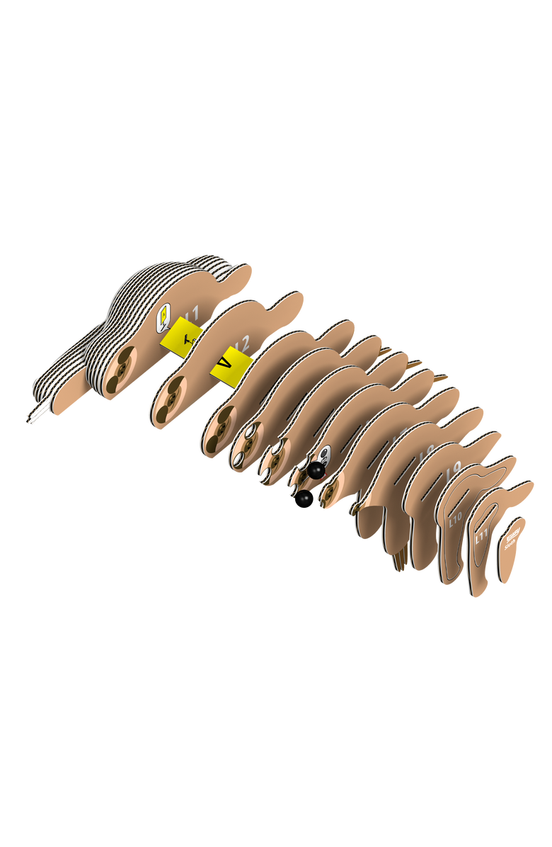 Eugy Puzzles Sloth 3D Puzzle, Alternate, color, NO COLOR