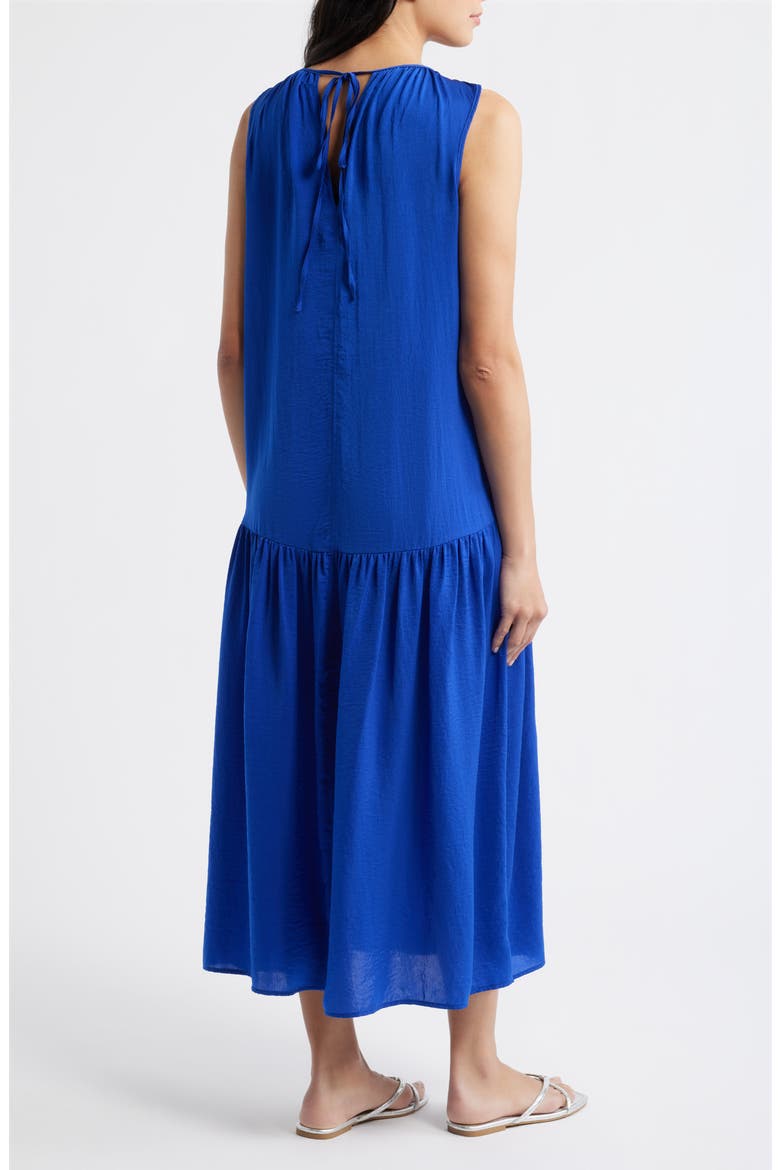 Sleeveless Maxi Dress, Alternate, color, COBALT