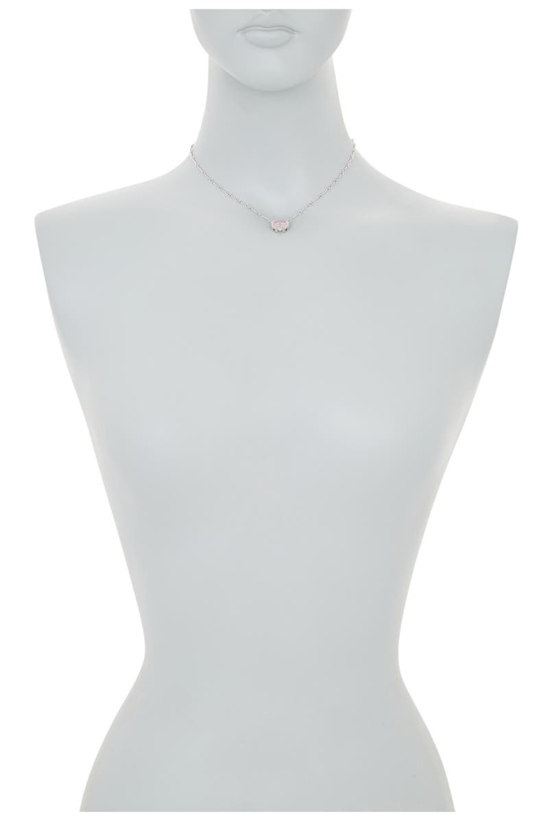 Judith Ripka Sterling Silver Estate Pendant Necklace, Alternate, color,