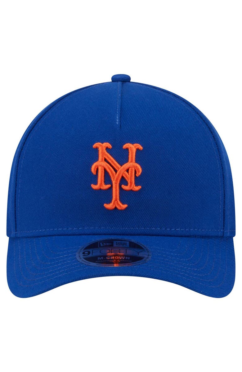 New Era Men's New Era  Royal New York Mets 9FORTY M-Crown Adjustable Hat, Alternate, color, 