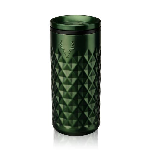 Viski Paragon Stainless Steel Highball Tumbler in Satin Green 