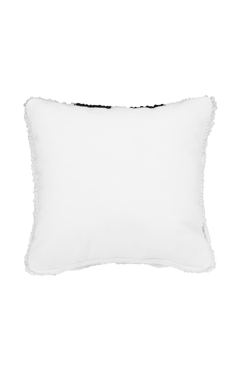 C&F Home Witch Shoes Halloween Hooked Small/Petite Accent Pillow, 8" x 8", Alternate, color, White