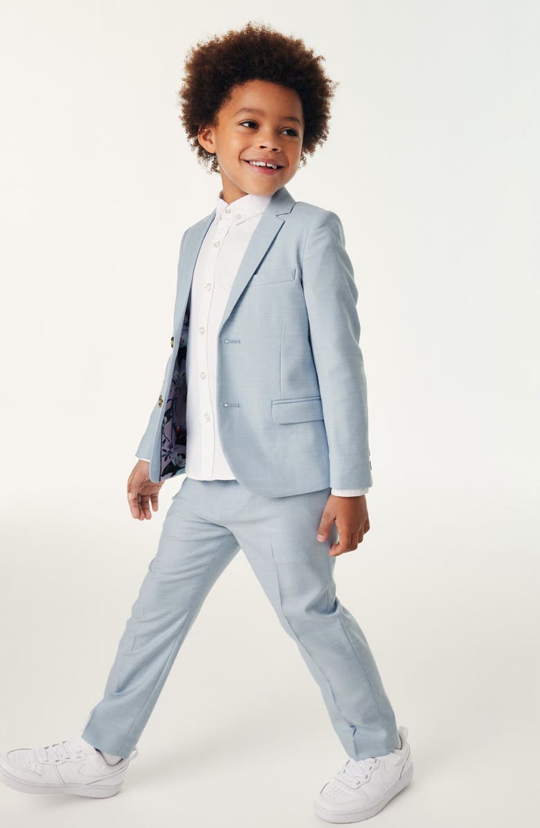 Baker by Ted Baker Kids' Solid Suit Jacket, Alternate, color, Blue