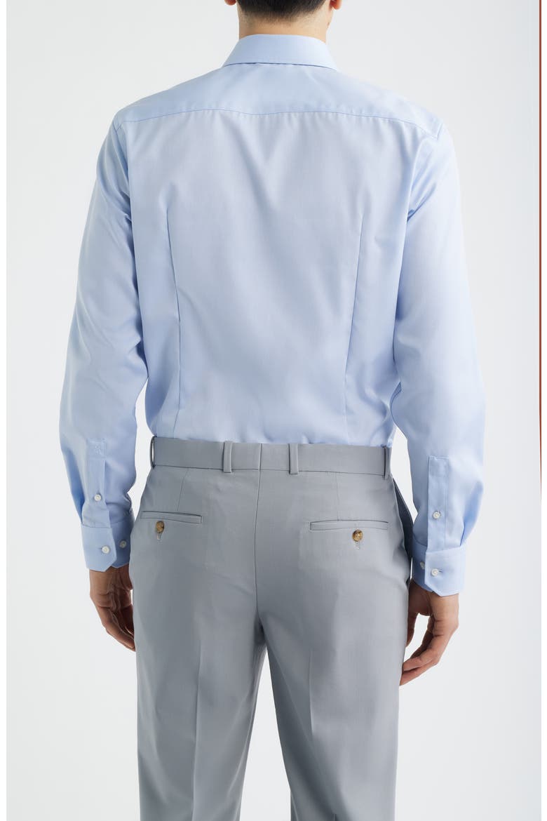 P-Hank Slim Fit Cotton Dress Shirt, Alternate, color, LIGHT PASTEL/ BLUE
