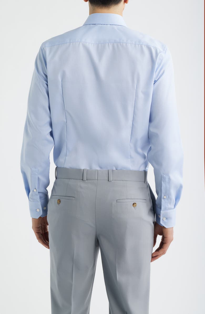BOSS P-Hank Slim Fit Cotton Dress Shirt, Alternate, color, Light Pastel/ Blue