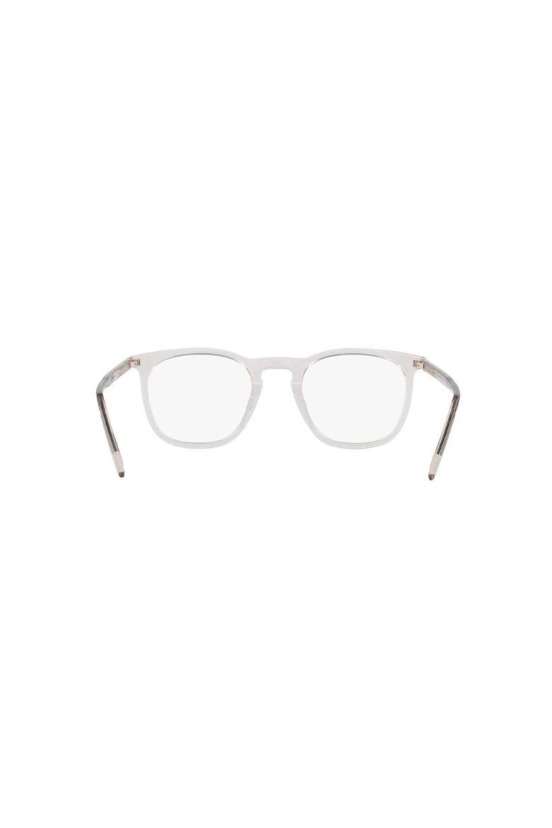 49mm Round optical glasses, Alternate, color, Brown