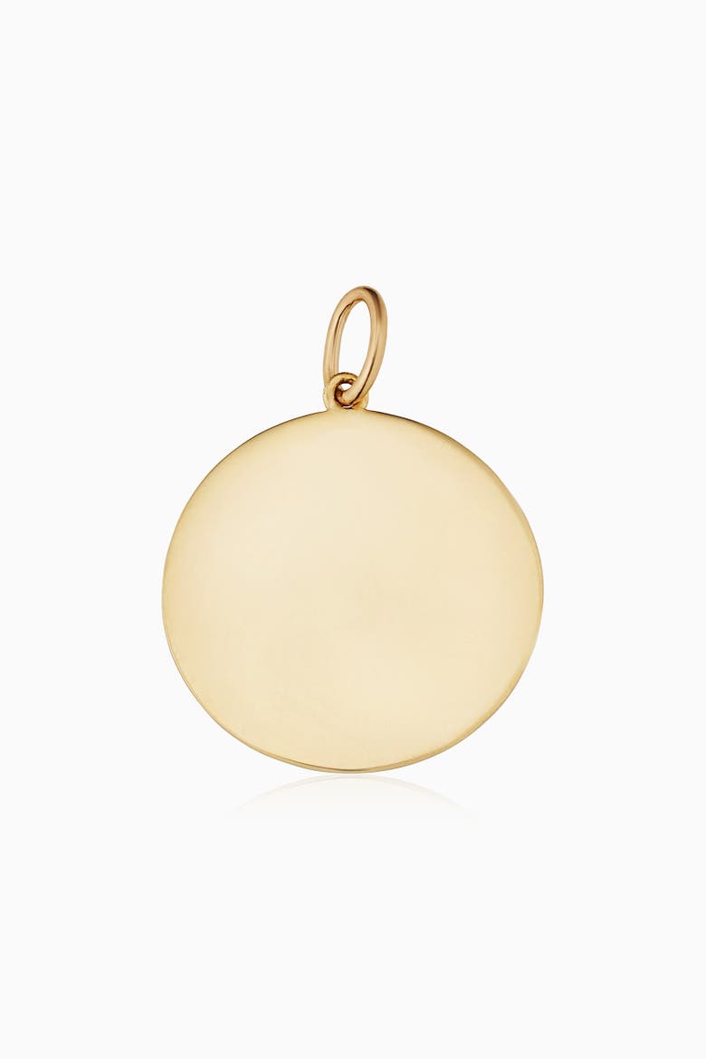 14K Yellow Gold Medusa Medallion Pendant Charm, Alternate, color, Yellow Gold