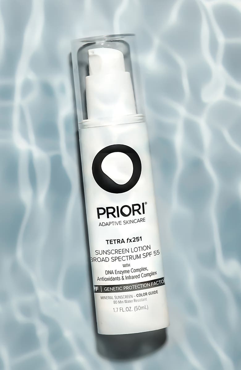 PRIORI Tetra fx251 Sunscreen Lotion Broad Spectrum SPF 55, Alternate, color, 