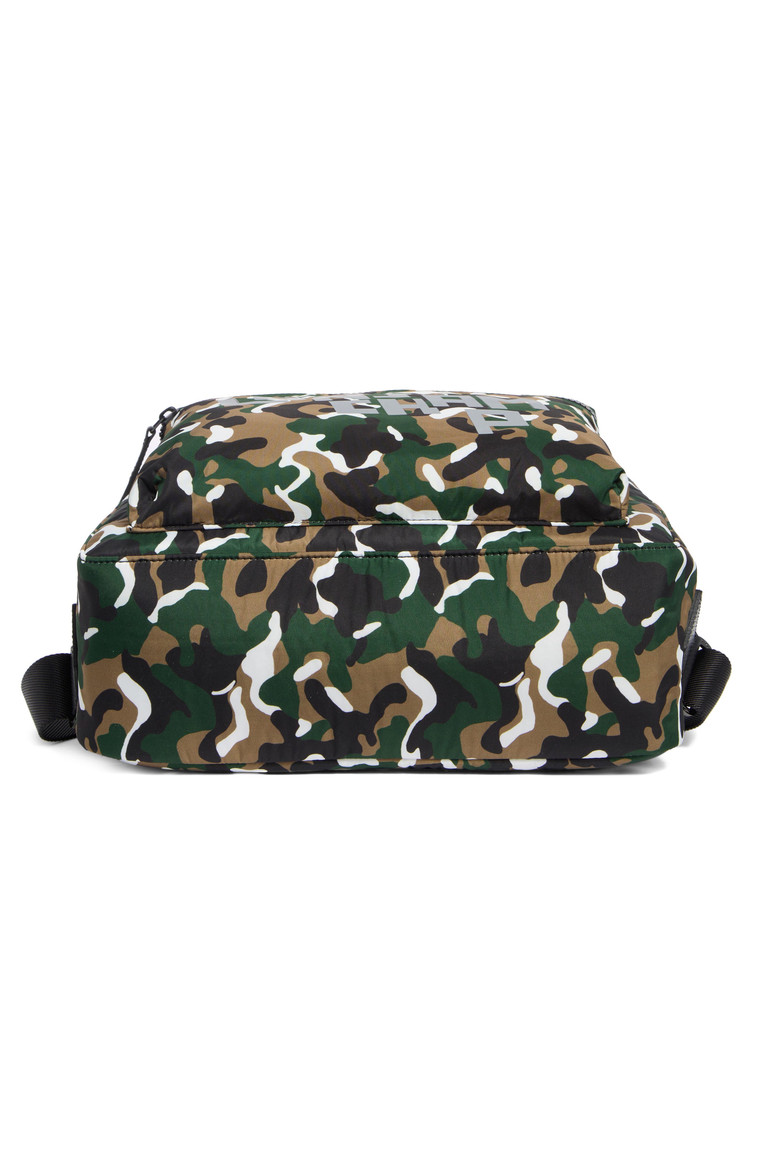 Longchamp Camo Backpack, Alternate, color, Khaki