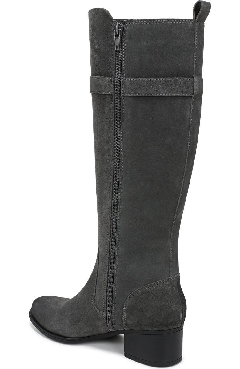 Naturalizer Kenna Knee High Boot, Alternate, color, Grey Suede