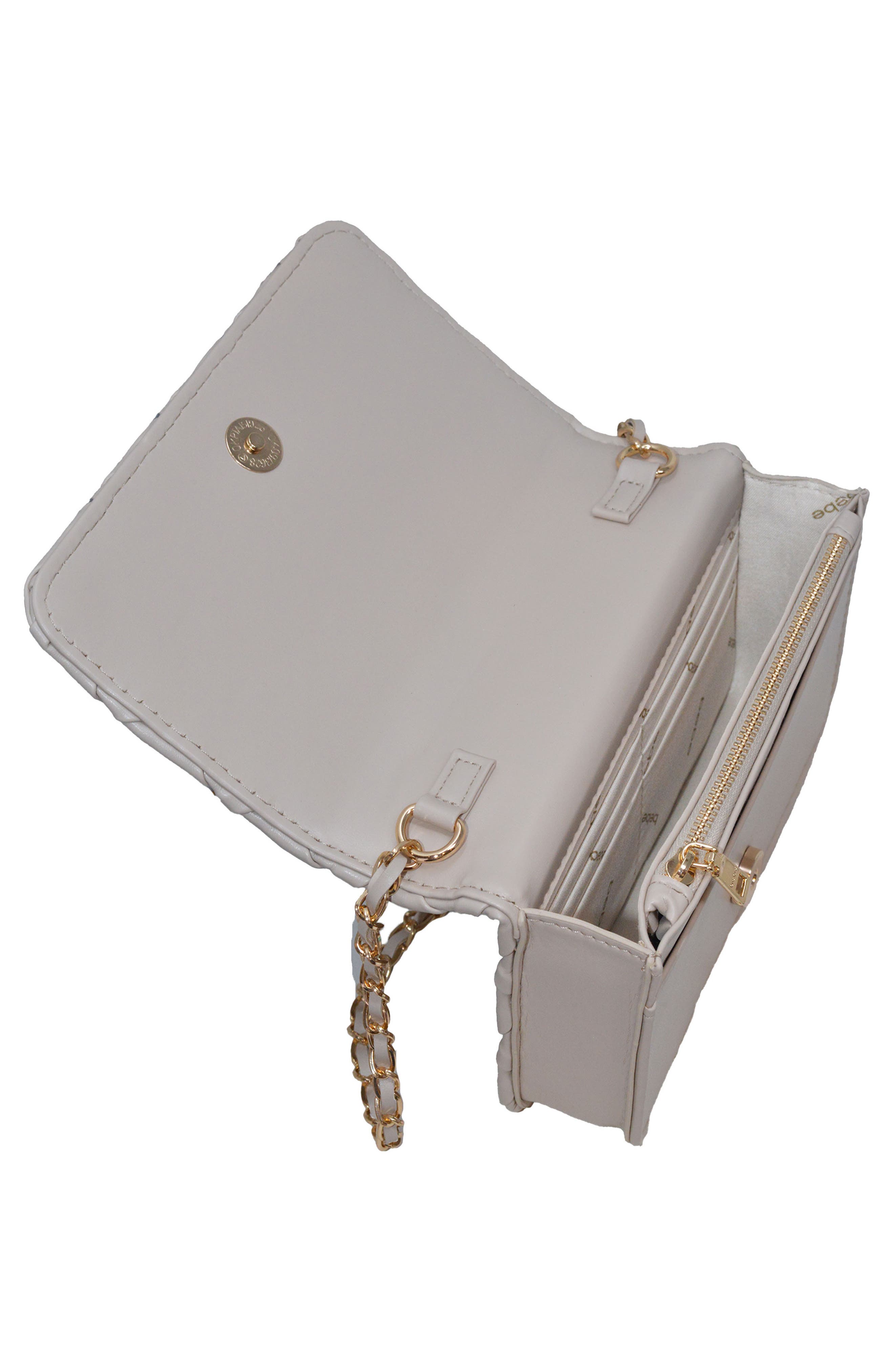 Luca Woven Crossbody Bag, Alternate, color, CREAM