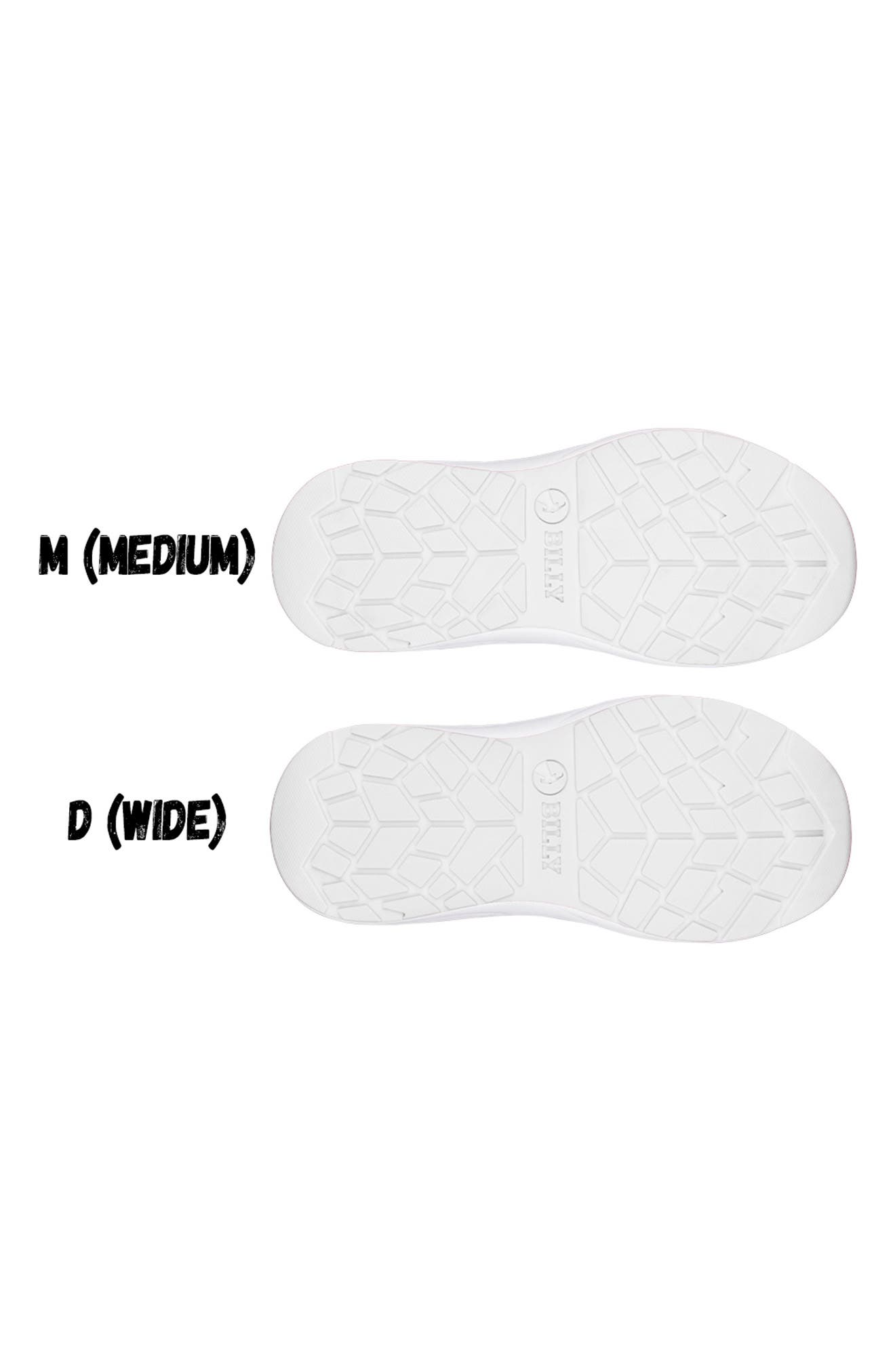 BILLY Footwear Sport Inclusion Sneaker, Alternate, color, White