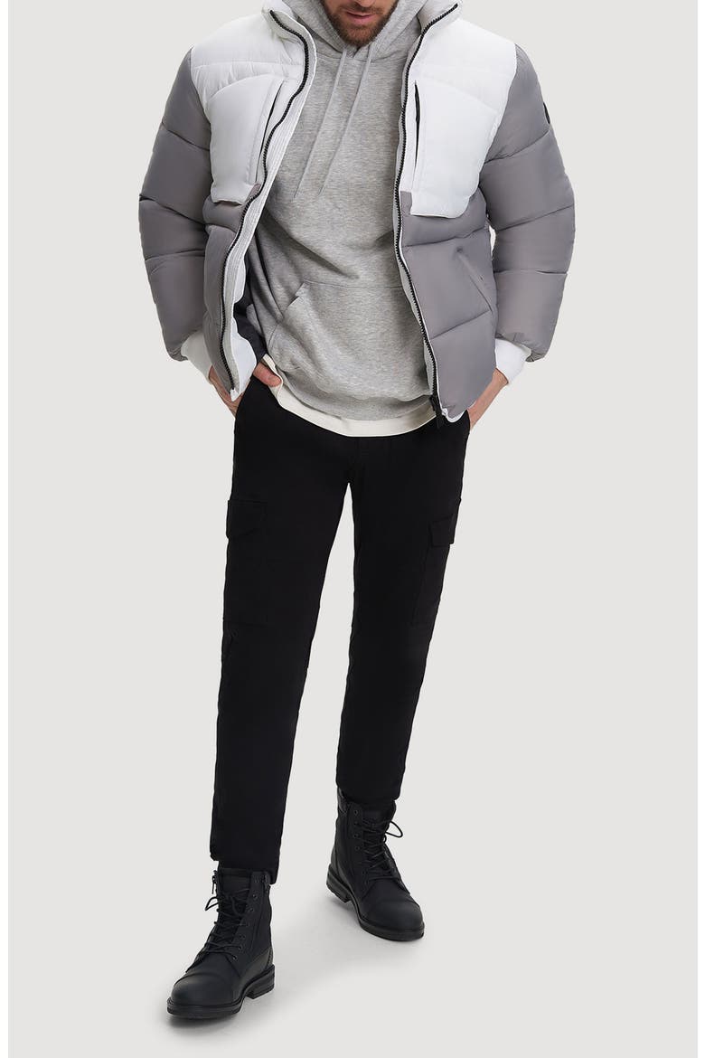 Atlas Hooded Puffer Jacket, Alternate, color, OFF WHITE/ ULTIMATE