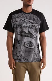 ICECREAM Big Face Graphic T-Shirt