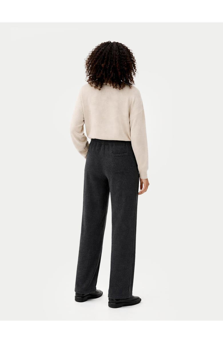 GOBI Mongolian Cashmere Cashmere Straight Leg Jogger With Contrast Side, Alternate, color, 