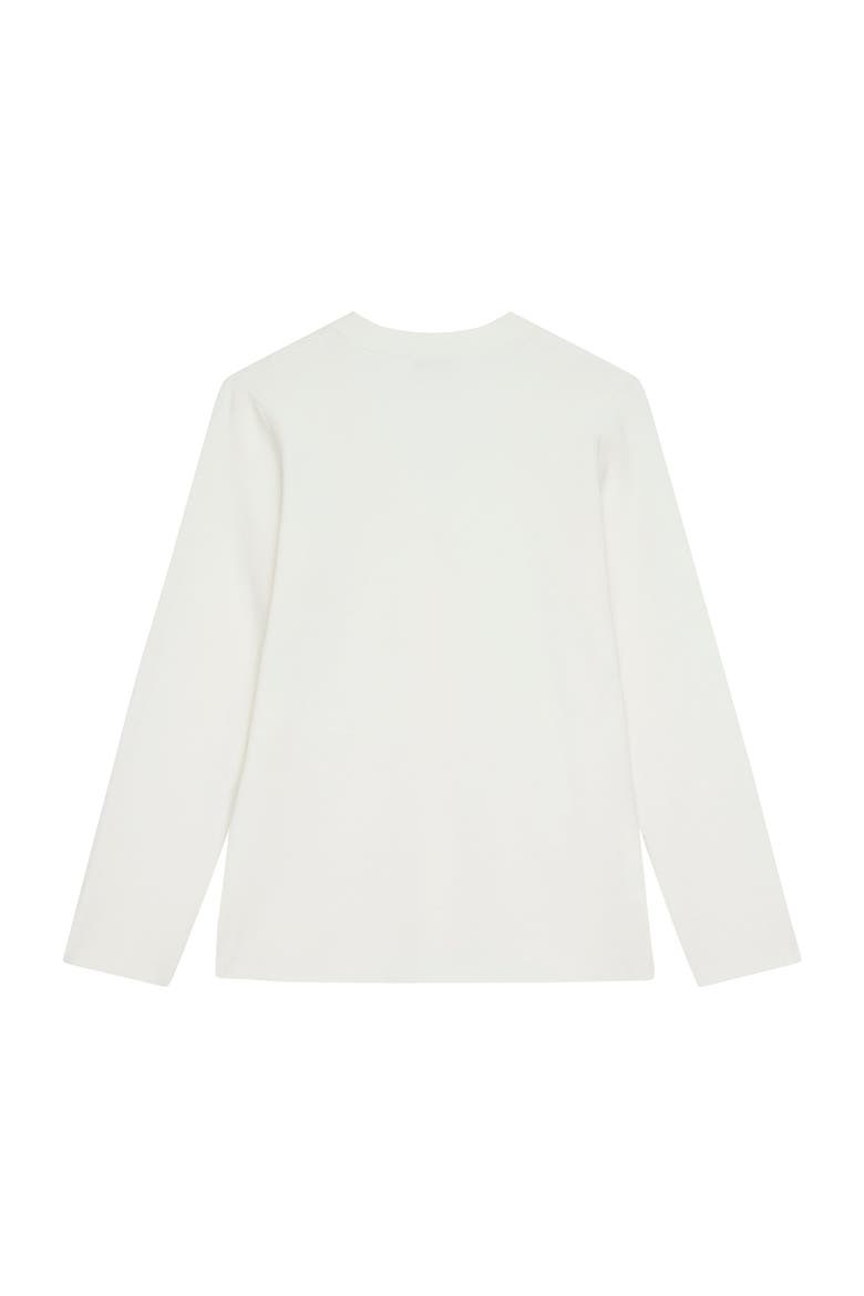 V Neck Longline Cardigan, Alternate, color, Ivory