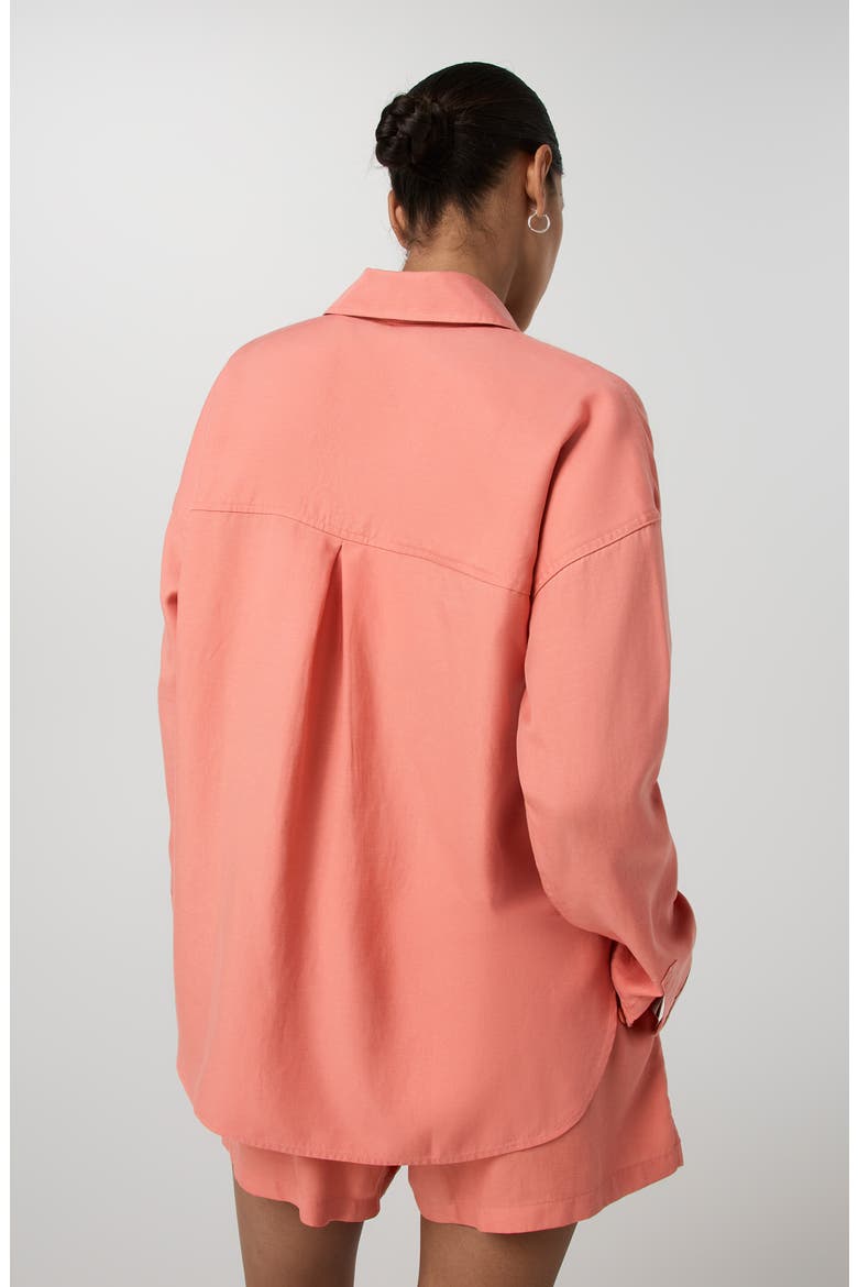 Trestles Twill Button-Up Shirt, Alternate, color, SUN STONE