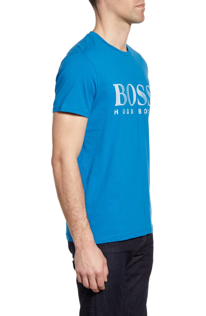 BOSS Cotton Graphic Tee, Alternate, color, 