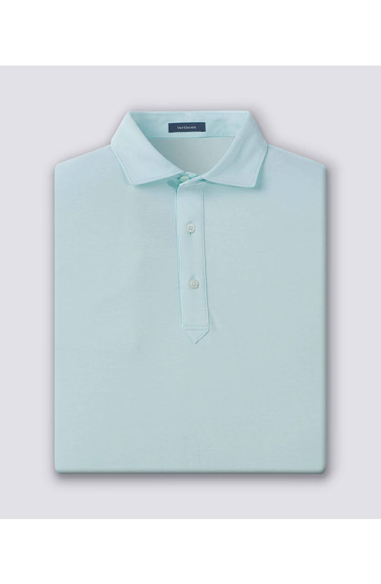 Turtleson Lester Oxford Performance Polo, Main, color, Wave