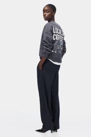 H&M Text-motif Sweatshirt