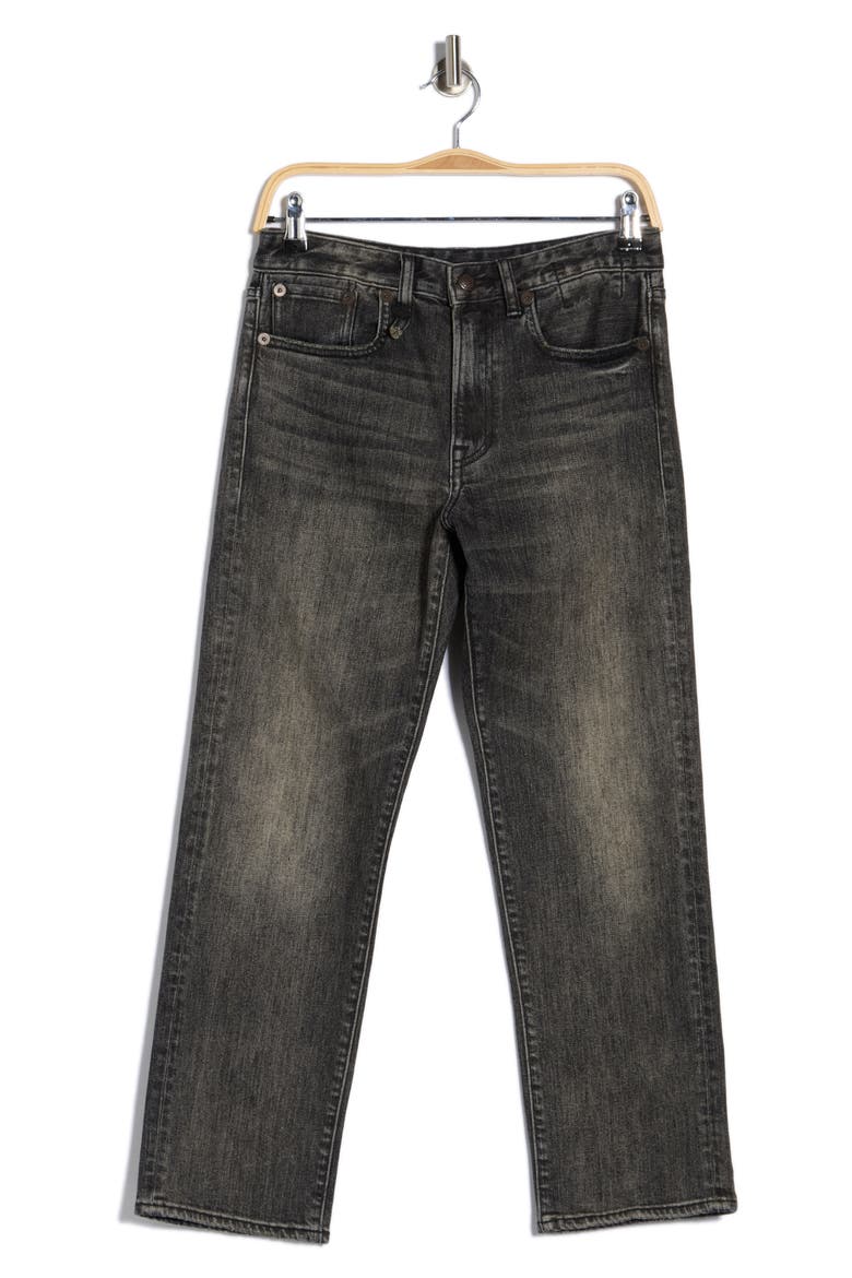 Romeo Straight Leg Jeans, Alternate, color, KENNET BLACK STRETCH
