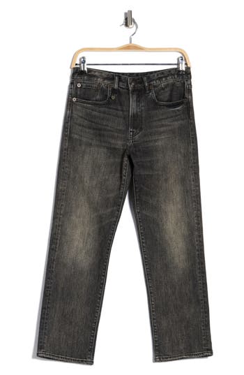 R13 Romeo Straight Leg Jeans In Black