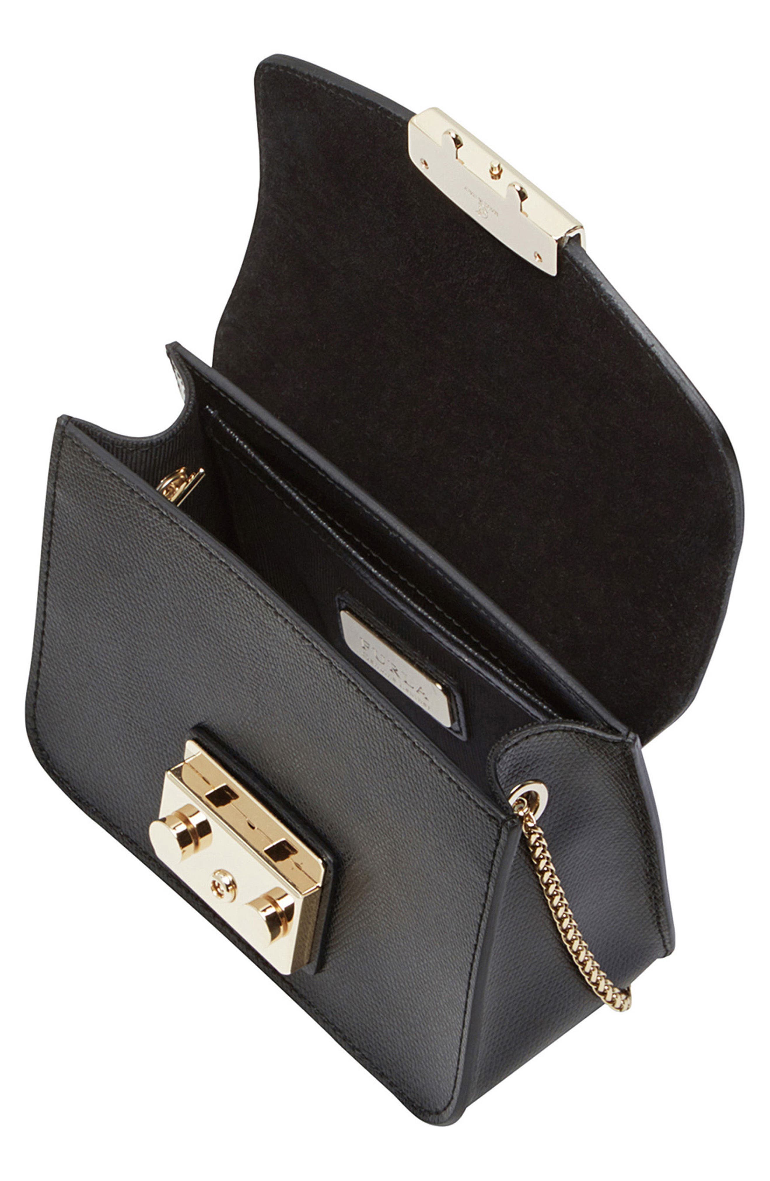 Furla Mini Metropolis Leather Crossbody Bag, Alternate, color, 
