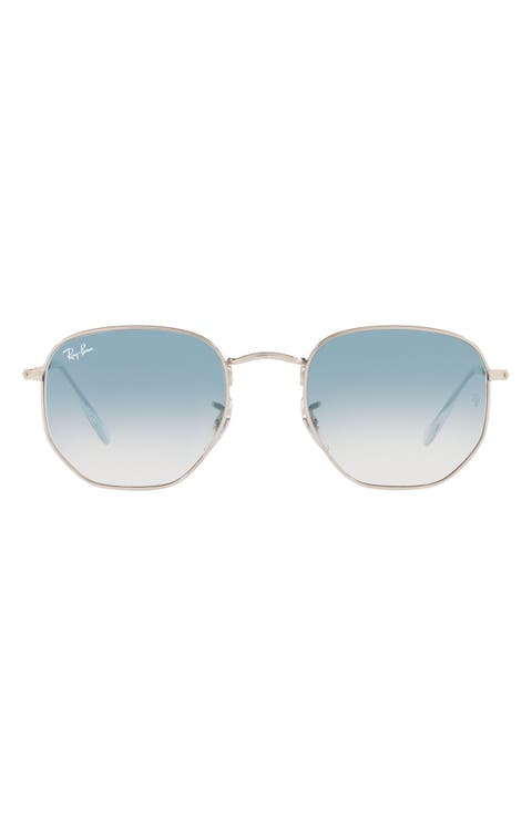 51mm Geometric Sunglasses