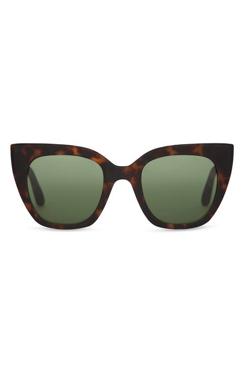 Sydney 50mm Gradient Small Cat Eye Sunglasses