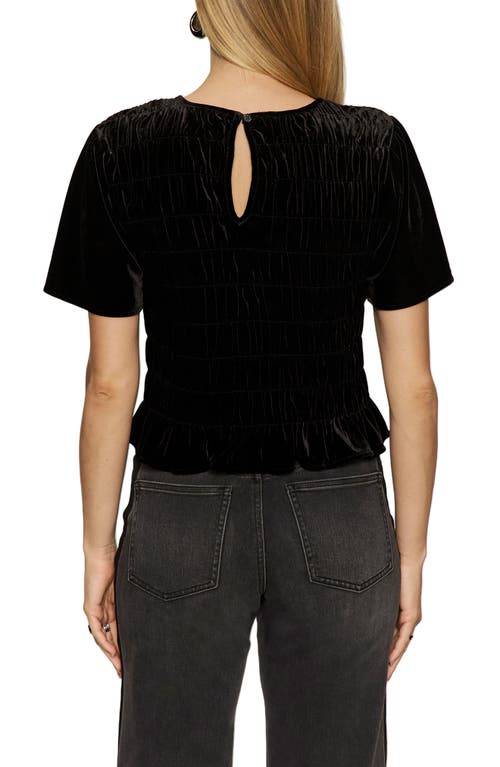 SANCTUARY SANCTUARY WE BELONG TOGETHER VELVET TOP