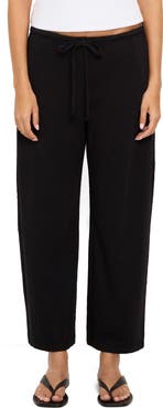 Michael Stars Liana Tie Waist Barrel Leg Pants