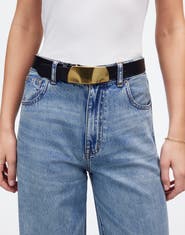 Madewell Organic Hardware Leather Belt