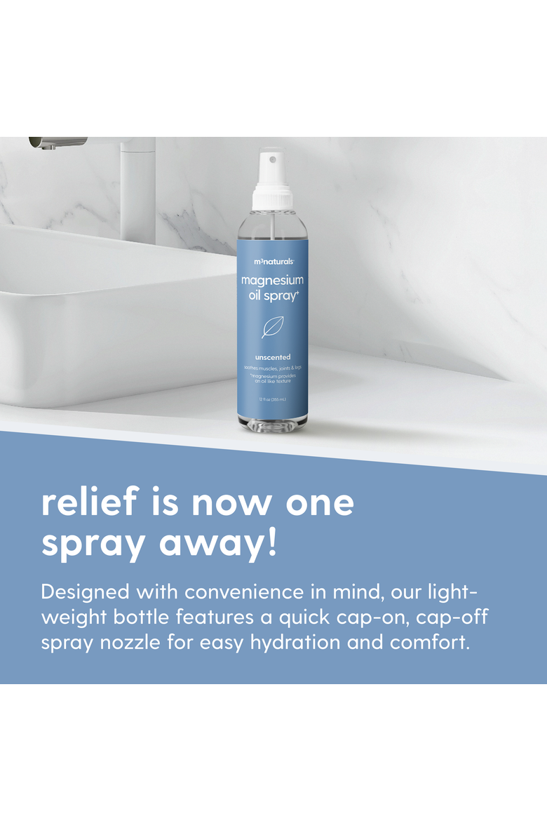 Magnesium Oil Spray, Unscented, 12fl oz, Alternate, color, None