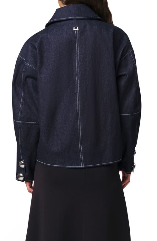 Apparis Raw Denim Jacket In Indigo