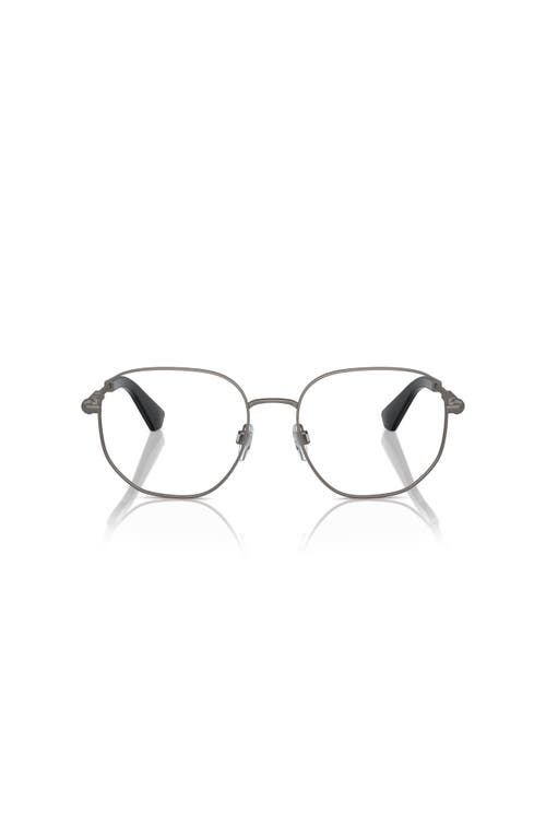Burberry 55mm Square Optical Glasses In Gray
