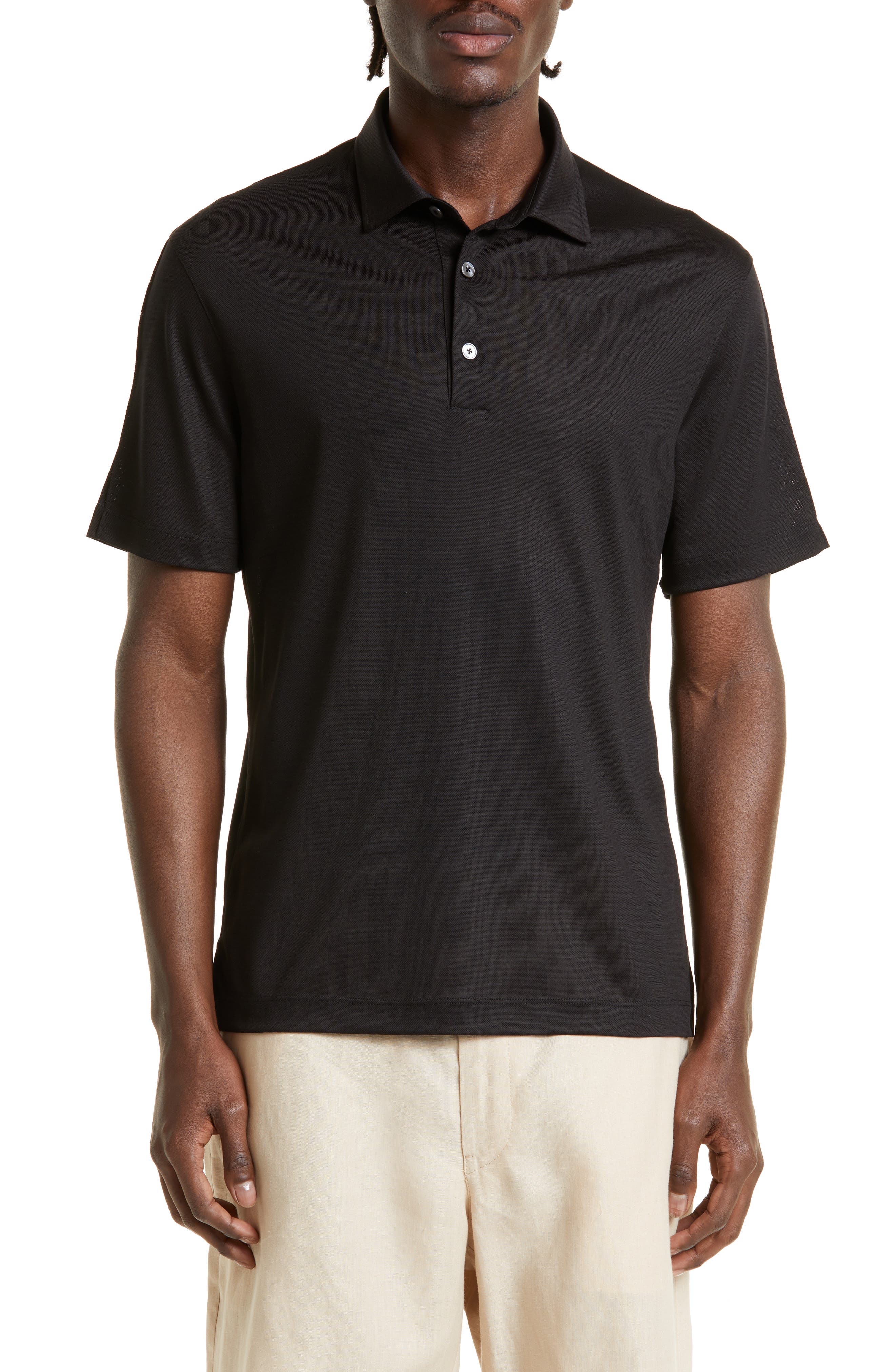 High Performance Wool Polo