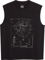 Rick Owens Brad Graphic Muscle Tank