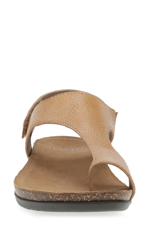 Dansko Reece Sandal In Honey Distressed