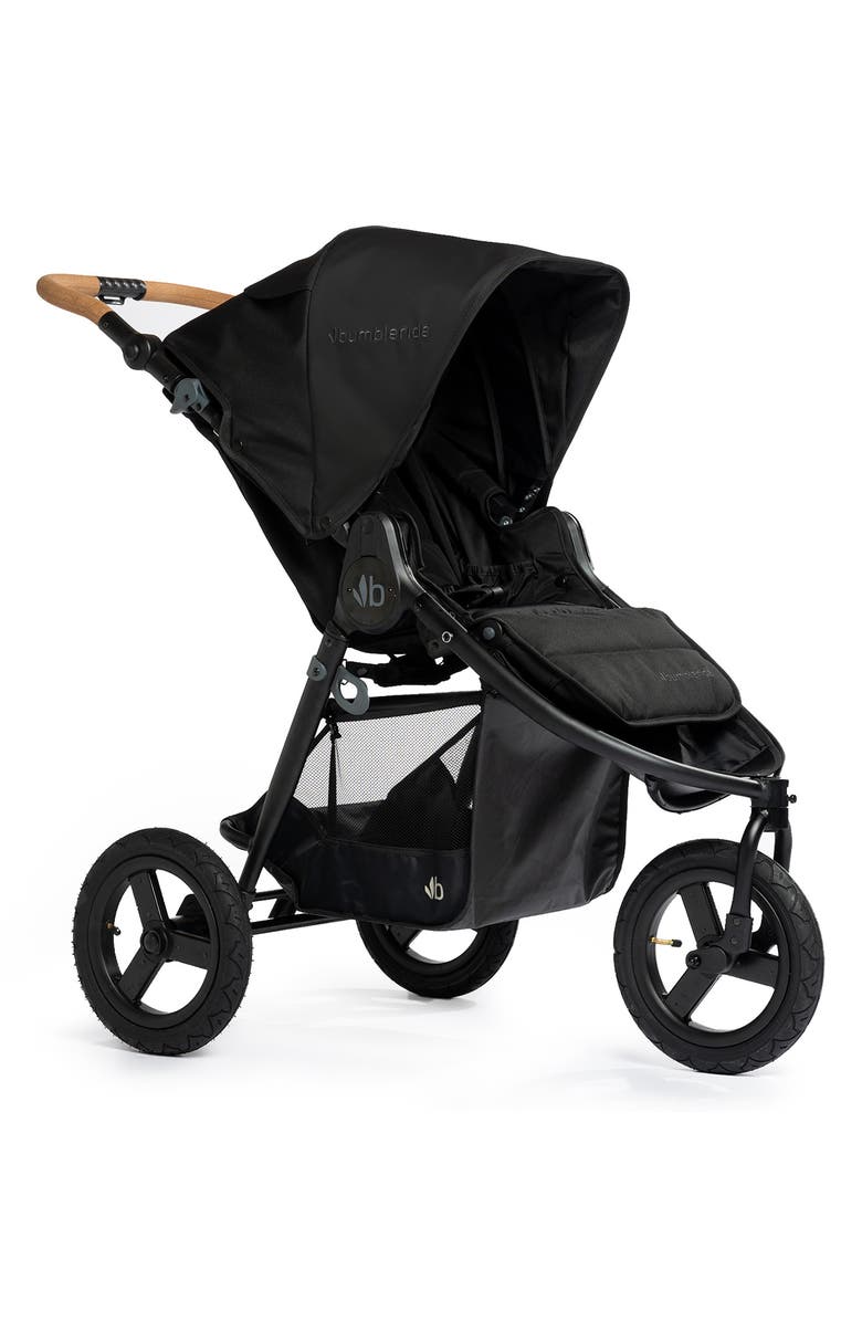 Bumbleride Indie All Terrain Stroller, Main, color, Black/ Silver