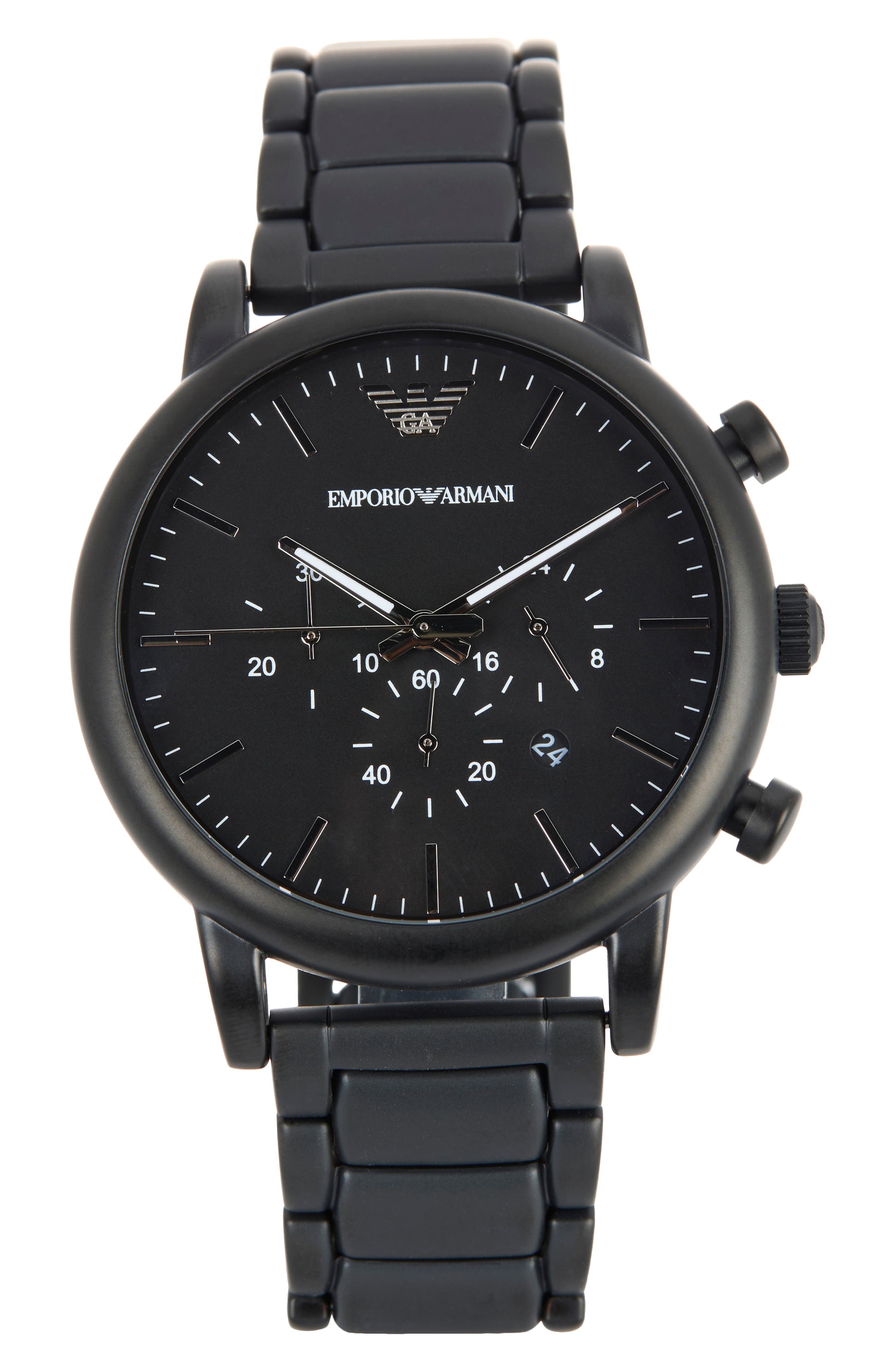 Emporio Armani Men's Luigi Chronograph Watch, 46mm