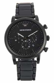 Emporio Armani Men's Luigi Chronograph Watch, 46mm