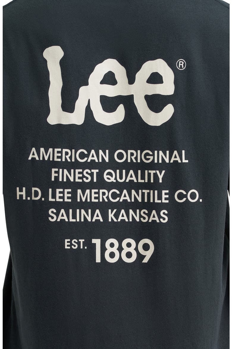 Logo Graphic T-Shirt, Alternate, color, WASHED BLACK