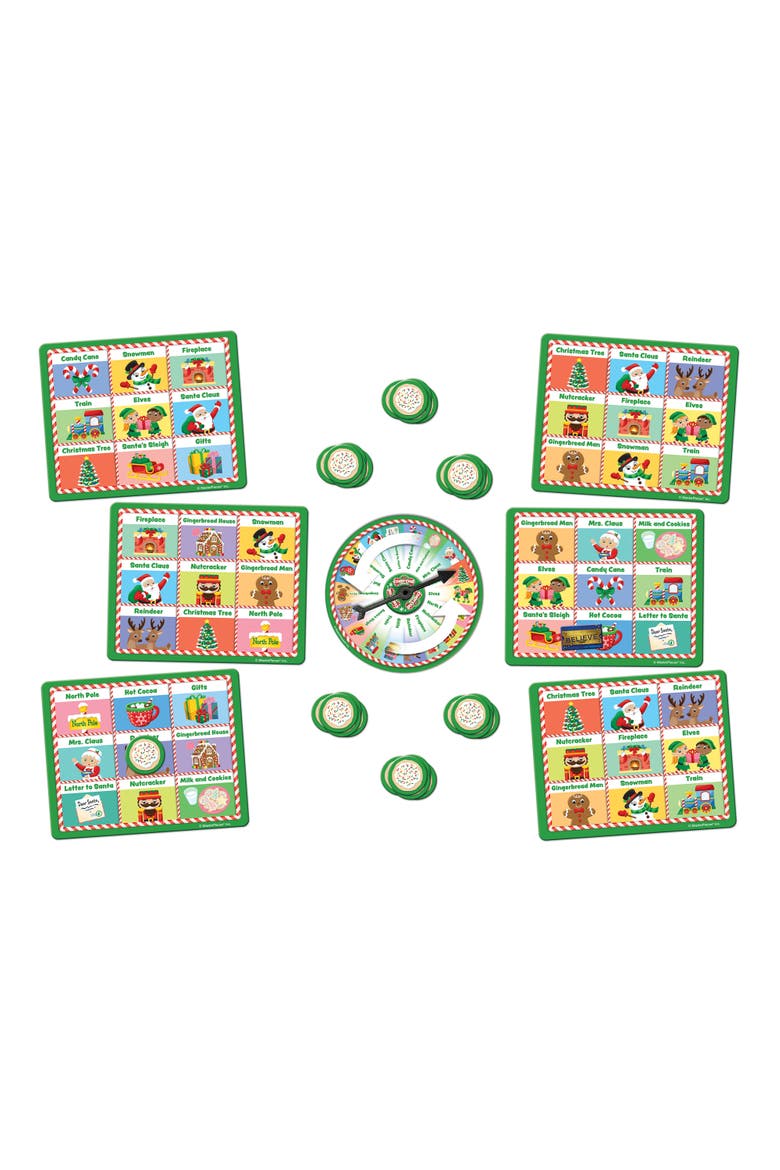 Candy Cane Kingdom Bingo Game, Alternate, color, Multicolor