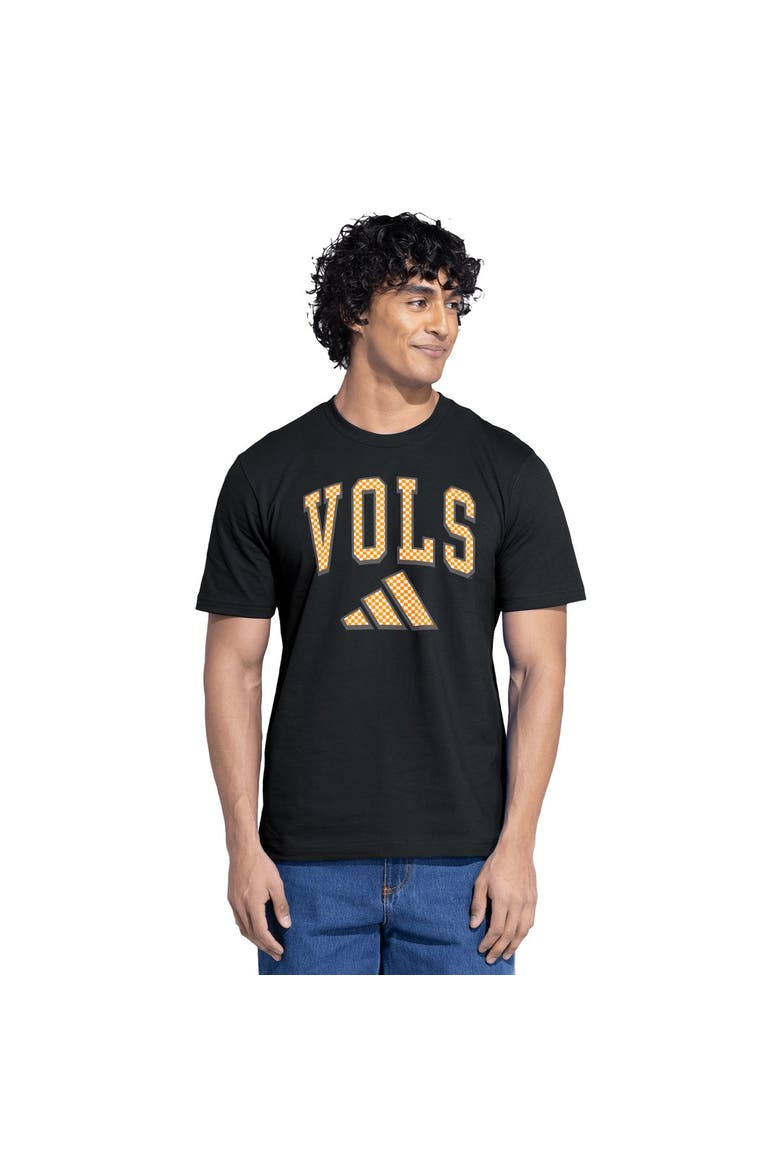 Men's adidas  Black Tennessee Volunteers Checker Fresh T-Shirt, Alternate, color, Black