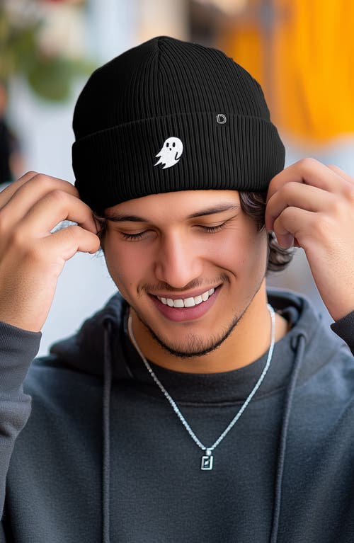 Dalix Ghost Beanie In Asphalt Gray