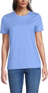 Lands' End Supima Cotton Crewneck T-Shirt